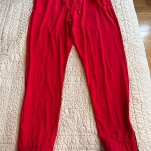 ZYIA Active Red Athletic Joggers